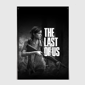 Постер с принтом THE LAST OF US 2 ELLIE | ОДНИ ИЗ НАС 2 ЭЛЛИ в Екатеринбурге, 100% бумага
 | бумага, плотность 150 мг. Матовая, но за счет высокого коэффициента гладкости имеет небольшой блеск и дает на свету блики, но в отличии от глянцевой бумаги не покрыта лаком | cicadas | fireflies | naughty dog | the last of us | the last of us part 2 | джоэл | последние из нас | цикады | элли