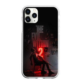 Чехол для iPhone 11 Pro матовый с принтом The Evil Within 2 в Екатеринбурге, Силикон |  | Тематика изображения на принте: castellanos | psychobreak | sebastian | the evil within | зло внутри | кастелланос | психо разрыв