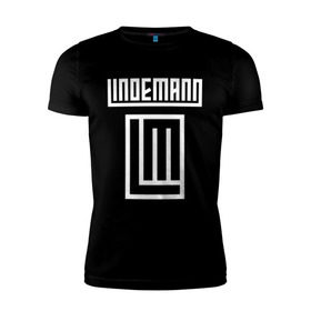 Мужская футболка премиум с принтом LINDEMANN в Екатеринбурге, 92% хлопок, 8% лайкра | приталенный силуэт, круглый вырез ворота, длина до линии бедра, короткий рукав | lindeman | lindemann | logo | music | pain | rammstein | rock | rumstein | till | группа | линдеман | линдеманн | лого | логотип | метал | музыка | пэйн | раммштайн | рамштаин | рамштайн | рок | символ | тилль