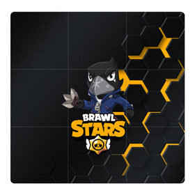 Магнитный плакат 3Х3 с принтом Crow (Brawl Stars) в Екатеринбурге, Полимерный материал с магнитным слоем | 9 деталей размером 9*9 см | brawl stars | crow | game | leon | бравл | бравл стар | бравл старс | ворон | ворона | детская | детям | игра | компьютерная игра | кров | леон | персонаж | развлечение