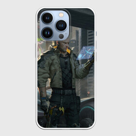 Чехол для iPhone 13 Pro с принтом Cyber Geralt в Екатеринбурге,  |  | cd project red | cyberpunk 2077 | demon | games | geralt | keanu reeves | samurai | the witcher | ведьмак | геральт | демон | игры | киану ривз | киберпанк 2077 | самурай