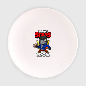 Тарелка с принтом BRAWL STARS CROW в Екатеринбурге, фарфор | диаметр - 210 мм
диаметр для нанесения принта - 120 мм | brawl stars | brawl stars crow | brawler | crow | бравл старз | бравлер | ворон