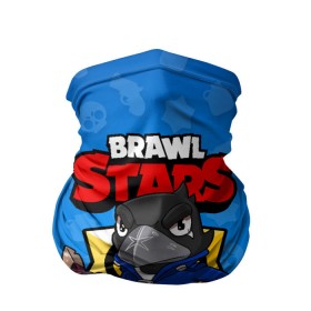 Бандана-труба 3D с принтом BRAWL STARS CROW в Екатеринбурге, 100% полиэстер, ткань с особыми свойствами — Activecool | плотность 150‒180 г/м2; хорошо тянется, но сохраняет форму | brawl stars | brawl stars crow | brawler | crow | бравл старз | бравлер | ворон