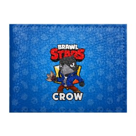 Обложка для студенческого билета с принтом BRAWL STARS CROW в Екатеринбурге, натуральная кожа | Размер: 11*8 см; Печать на всей внешней стороне | brawl stars | brawl stars crow | brawler | crow | бравл старз | бравлер | ворон