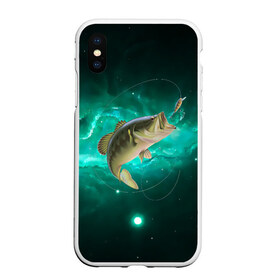Чехол для iPhone XS Max матовый с принтом Рыбалка на карпа в Екатеринбурге, Силикон | Область печати: задняя сторона чехла, без боковых панелей | большая рыба | карп | карповые | леска | наживка | рыба | рыбак | рыбаку | рыбалка | рыбка | рыболов | удилище | удочка