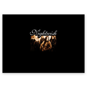 Поздравительная открытка с принтом Nightwish в Екатеринбурге, 100% бумага | плотность бумаги 280 г/м2, матовая, на обратной стороне линовка и место для марки
 | metal | nightwish | symphonic metal | tarja | tarja turunen | turunen | метал | найтвиш | симфоник метал | тарья | турунен
