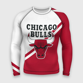 Мужской рашгард 3D с принтом Chicago Bulls Red White в Екатеринбурге,  |  | Тематика изображения на принте: bulls | chicago | chicago bulls | nba | баскетбол | буллз | нба | чикаго | чикаго буллз