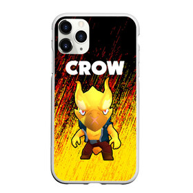 Чехол для iPhone 11 Pro матовый с принтом BRAWL STARS CROW PHOENIX в Екатеринбурге, Силикон |  | brawl stars | brawl stars crow | brawl stars crow phoenix | brawl stars leon | brawl stars leon shark | brawl stars robot spike | brawl stars spike | бравл старс