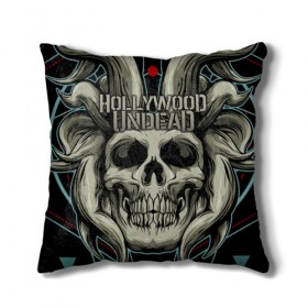 Подушка 3D с принтом Hollywood Undead в Екатеринбурге, наволочка – 100% полиэстер, наполнитель – холлофайбер (легкий наполнитель, не вызывает аллергию). | состоит из подушки и наволочки. Наволочка на молнии, легко снимается для стирки | been | bloody nose | california | hell | lyrics | music | octone | official | psalms | records | rock | song | to | vevo | video | кранккор | метал | рэп рок | электроник