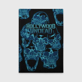 Обложка для автодокументов с принтом Hollywood Undead в Екатеринбурге, натуральная кожа |  размер 19,9*13 см; внутри 4 больших “конверта” для документов и один маленький отдел — туда идеально встанут права | been | bloody nose | california | hell | lyrics | music | octone | official | psalms | records | rock | song | to | vevo | video | кранккор | метал | рэп рок | электроник