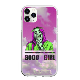 Чехол для iPhone 11 Pro Max матовый с принтом GOOD GIRL в Екатеринбурге, Силикон |  | bad guy | billi | billie | billie eilish | billy | eilish | pink | retrowave | vaporwave | vhs | айлиш | беляш | били | били айлиш | билли айлиш | биляш | вхс | певица | розовый