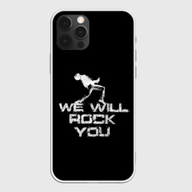 Чехол для iPhone 12 Pro Max с принтом Queen We Will Rock You в Екатеринбурге, Силикон |  | bohemian | brian | freddie | may | mercury | queen | rhapsody | roger | taylor | богемная | богемская | брайан | джон | королева | меркьюри | мэй | рапсодия | роджер | тейлор | фредди
