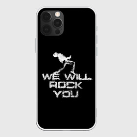 Чехол для iPhone 12 Pro Max с принтом Queen We Will Rock You в Екатеринбурге, Силикон |  | Тематика изображения на принте: bohemian | brian | freddie | may | mercury | queen | rhapsody | roger | taylor | богемная | богемская | брайан | джон | королева | меркьюри | мэй | рапсодия | роджер | тейлор | фредди