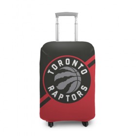 Чехол для чемодана 3D с принтом Toronto Raptors BR в Екатеринбурге, 86% полиэфир, 14% спандекс | двустороннее нанесение принта, прорези для ручек и колес | nba | raptors | toronto | toronto raptors | баскетбол | нба | рэпторс | торонто | торонто рэпторс