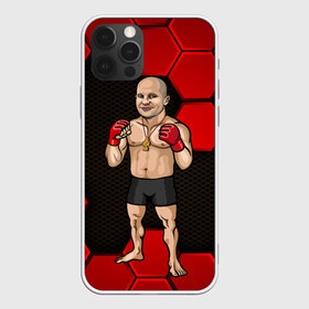 Чехол для iPhone 12 Pro Max с принтом Боксёр в Екатеринбурге, Силикон |  | mma | ufc | боец | бокс | боксер | единоборства | мма | спорт | юфс