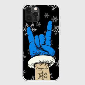 Чехол для iPhone 12 Pro Max с принтом Рок Снегурочка в Екатеринбурге, Силикон |  | happy new year | santa | дед мороз | каникулы | мороз | новогодний свитер | новый год | оливье | праздник | рождество | санта клаус | свитер новогодний | снег | снегурочка | снежинки