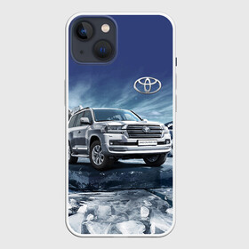 Чехол для iPhone 13 с принтом Land Cruiser 200 в Екатеринбурге,  |  | land cruiser 200 | toyota | авто | автомобиль | автопробег | автоспорт | антарктида | арктика | внедорожники | ралли | спорткар | экстрим