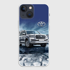 Чехол для iPhone 13 mini с принтом Land Cruiser 200 в Екатеринбурге,  |  | land cruiser 200 | toyota | авто | автомобиль | автопробег | автоспорт | антарктида | арктика | внедорожники | ралли | спорткар | экстрим