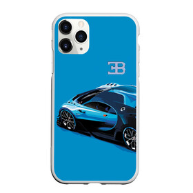 Чехол для iPhone 11 Pro матовый с принтом Bugatti в Екатеринбурге, Силикон |  | Тематика изображения на принте: bugatti | car | italy | motorsport | prestige | автомобиль | автоспорт | бугатти | италия | престиж