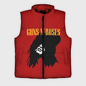 Мужской жилет утепленный 3D с принтом Guns n roses в Екатеринбурге,  |  | axl rose | geffen records | gnr | guns | rock | roses | slash | гансы | пистолеты | розы | рок | слеш | эксл роуз