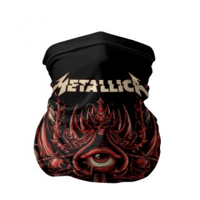 Бандана-труба 3D с принтом Metallica в Екатеринбурге, 100% полиэстер, ткань с особыми свойствами — Activecool | плотность 150‒180 г/м2; хорошо тянется, но сохраняет форму | heavy metal | metal | metallica | гитара | группы | метал | металлика | музыка | рок | трэш метал | хєви метал
