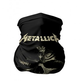 Бандана-труба 3D с принтом Metallica в Екатеринбурге, 100% полиэстер, ткань с особыми свойствами — Activecool | плотность 150‒180 г/м2; хорошо тянется, но сохраняет форму | heavy metal | metal | metallica | гитара | группы | метал | металлика | музыка | рок | трэш метал | хєви метал