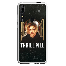 Чехол для Honor P Smart Z с принтом THRILL PILL - Грустная Песня в Екатеринбурге, Силикон | Область печати: задняя сторона чехла, без боковых панелей | Тематика изображения на принте: fuelle | logo | music | noir | pil | pill | rap | raper | symbol | thril | thrill | tril | trill | дамб | лого | музыка | пил | пилл | рэп | рэппер | сам | символ | трил | трилл | тхрил | тхрилл | фотографии | щит