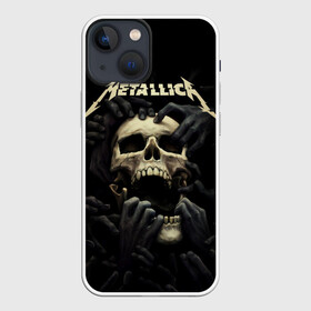 Чехол для iPhone 13 mini с принтом Metallica в Екатеринбурге,  |  | heavy metal | metal | metallica | гитара | группы | метал | металлика | музыка | рок | трэш метал | хєви метал