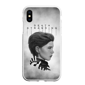 Чехол для iPhone XS Max матовый с принтом Death Stranding в Екатеринбурге, Силикон | Область печати: задняя сторона чехла, без боковых панелей | death stranding | kojima | игры | хидэо кодзима