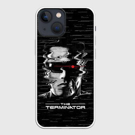 Чехол для iPhone 13 mini с принтом The Terminator в Екатеринбурге,  |  | arnold | connor | john | robot | schwarzenegger | skynet | t 800 | terminator | арнольд | джон | коннор | ликвидатор | небесная | робот | сеть | скайнет | терминатор | шварценеггер
