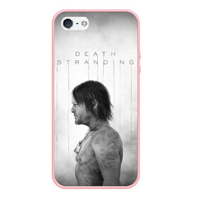 Чехол для iPhone 5/5S матовый с принтом Death Stranding в Екатеринбурге, Силикон | Область печати: задняя сторона чехла, без боковых панелей | death stranding | kojima | игры | хидэо кодзима