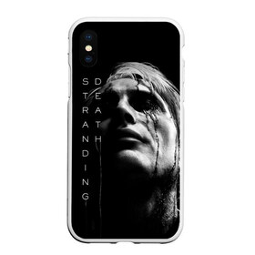 Чехол для iPhone XS Max матовый с принтом Death Stranding в Екатеринбурге, Силикон | Область печати: задняя сторона чехла, без боковых панелей | death stranding | kojima | игры | хидэо кодзима