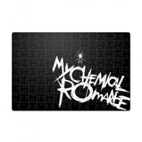 Пазл магнитный 126 элементов с принтом My Chemical Romance в Екатеринбурге, полимерный материал с магнитным слоем | 126 деталей, размер изделия —  180*270 мм | gerard way | mcr | my chemical romance | альтернативный | группа | джерард уэй | май кемикал романс | мкр | мой химический роман | мхр | мцр | панк | поп | поппанк | рок | рэй торо