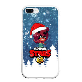 Чехол для iPhone 7Plus/8 Plus матовый с принтом Новогодний Brawl Stars Nita #3 в Екатеринбурге, Силикон | Область печати: задняя сторона чехла, без боковых панелей | 2020 | brawl | brawl stars | christmas | new year | nita | stars | бравл старс | брол старс | нита | новогодний | новый год | рождество