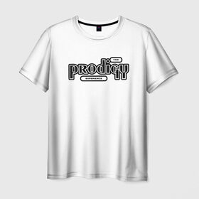 Мужская футболка 3D с принтом The Prodigy в Екатеринбурге, 100% полиэфир | прямой крой, круглый вырез горловины, длина до линии бедер | 