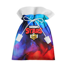 Подарочный 3D мешок с принтом BRAWL STARS SMOKE в Екатеринбурге, 100% полиэстер | Размер: 29*39 см | android | brawl stars | crow | games | leon | mobile game | stars | бравл старс | ворон | игры | леон | мобильные игры