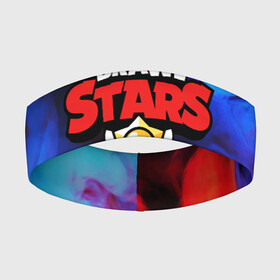 Повязка на голову 3D с принтом BRAWL STARS SMOKE в Екатеринбурге,  |  | android | brawl stars | crow | games | leon | mobile game | stars | бравл старс | ворон | игры | леон | мобильные игры