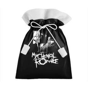 Подарочный 3D мешок с принтом My Chemical Romance в Екатеринбурге, 100% полиэстер | Размер: 29*39 см | gerard way | mcr | my chemical romance | альтернативный | группа | джерард уэй | май кемикал романс | мкр | мой химический роман | мхр | мцр | панк | поп | поппанк | рок | рэй торо