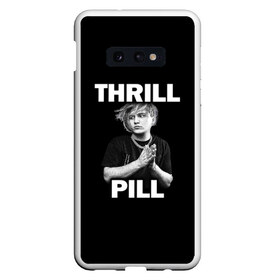 Чехол для Samsung S10E с принтом Thrill pill в Екатеринбурге, Силикон | Область печати: задняя сторона чехла, без боковых панелей | Тематика изображения на принте: pill | thrill | thrill pill | пилл | тимур самедов | трилл | трилл пилл