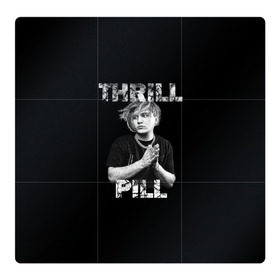 Магнитный плакат 3Х3 с принтом Thrill pill в Екатеринбурге, Полимерный материал с магнитным слоем | 9 деталей размером 9*9 см | pill | thrill | thrill pill | пилл | тимур самедов | трилл | трилл пилл