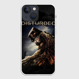 Чехол для iPhone 13 mini с принтом Disturbed в Екатеринбурге,  |  | asylum | disturbed | heavy metal | immortalized | the guy | the lost children | группы | метал | рок