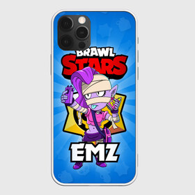 Чехол для iPhone 12 Pro Max с принтом BRAWL STARS EMZ в Екатеринбурге, Силикон |  | brawl stars | brawl stars emz | brawler | emz | бравл старз | бравлер | эмз