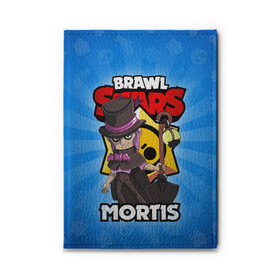 Обложка для автодокументов с принтом BRAWL STARS MORTIS в Екатеринбурге, натуральная кожа |  размер 19,9*13 см; внутри 4 больших “конверта” для документов и один маленький отдел — туда идеально встанут права | Тематика изображения на принте: brawl stars | brawl stars mortis | brawler | mortis | бравл старз | бравлер | мортис