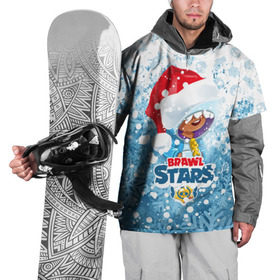 Накидка на куртку 3D с принтом Новогодний Brawl Stars в Екатеринбурге, 100% полиэстер |  | brawl | christmas | crow | game | leon | new year | snow | spike | stars | winter | ворон | елка | ель | зима | игра | леон | мороз | новый год | рождество | санта | снег | снежинка | спайк