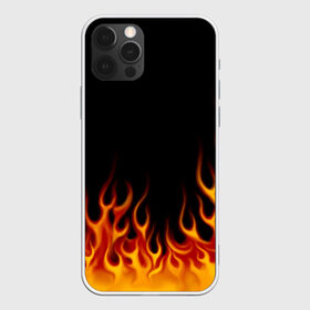 Чехол для iPhone 12 Pro Max с принтом Пламя Old School в Екатеринбурге, Силикон |  | burn | fire | костер | нарисованный | огня | огонь | олдскул | пламени | пламя | пожар | пылает | рисованный огонь | языки
