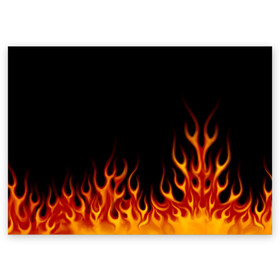 Поздравительная открытка с принтом Пламя Old School в Екатеринбурге, 100% бумага | плотность бумаги 280 г/м2, матовая, на обратной стороне линовка и место для марки
 | Тематика изображения на принте: burn | fire | костер | нарисованный | огня | огонь | олдскул | пламени | пламя | пожар | пылает | рисованный огонь | языки