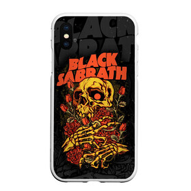 Чехол для iPhone XS Max матовый с принтом Black Sabbath в Екатеринбурге, Силикон | Область печати: задняя сторона чехла, без боковых панелей | black sabbath | hard rock | heavy metal | блэк сабат | группы | метал | музыка | оззи осборн | рок | хард рок | хэви метал