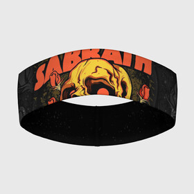 Повязка на голову 3D с принтом Black Sabbath в Екатеринбурге,  |  | black sabbath | hard rock | heavy metal | блэк сабат | группы | метал | музыка | оззи осборн | рок | хард рок | хэви метал