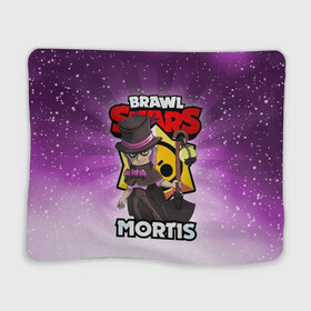 Плед 3D с принтом BRAWL STARS MORTIS в Екатеринбурге, 100% полиэстер | закругленные углы, все края обработаны. Ткань не мнется и не растягивается | brawl stars | brawl stars mortis | brawler | mortis | бравл старз | бравлер | мортис