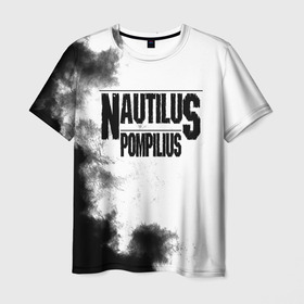 Мужская футболка 3D с принтом Nautilus Pompilius в Екатеринбурге, 100% полиэфир | прямой крой, круглый вырез горловины, длина до линии бедер | nautilus pompilius | ассоциация | внуки энгельса | вячеслав бутусов | настя | нау | наутилус | наутилус помпилиус | наутилусы | нп | урфин джюс | ю питер